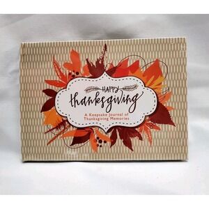Mary Square ♡ Thanksgiving Memories Keepsake Journal ♡ New & Sealed